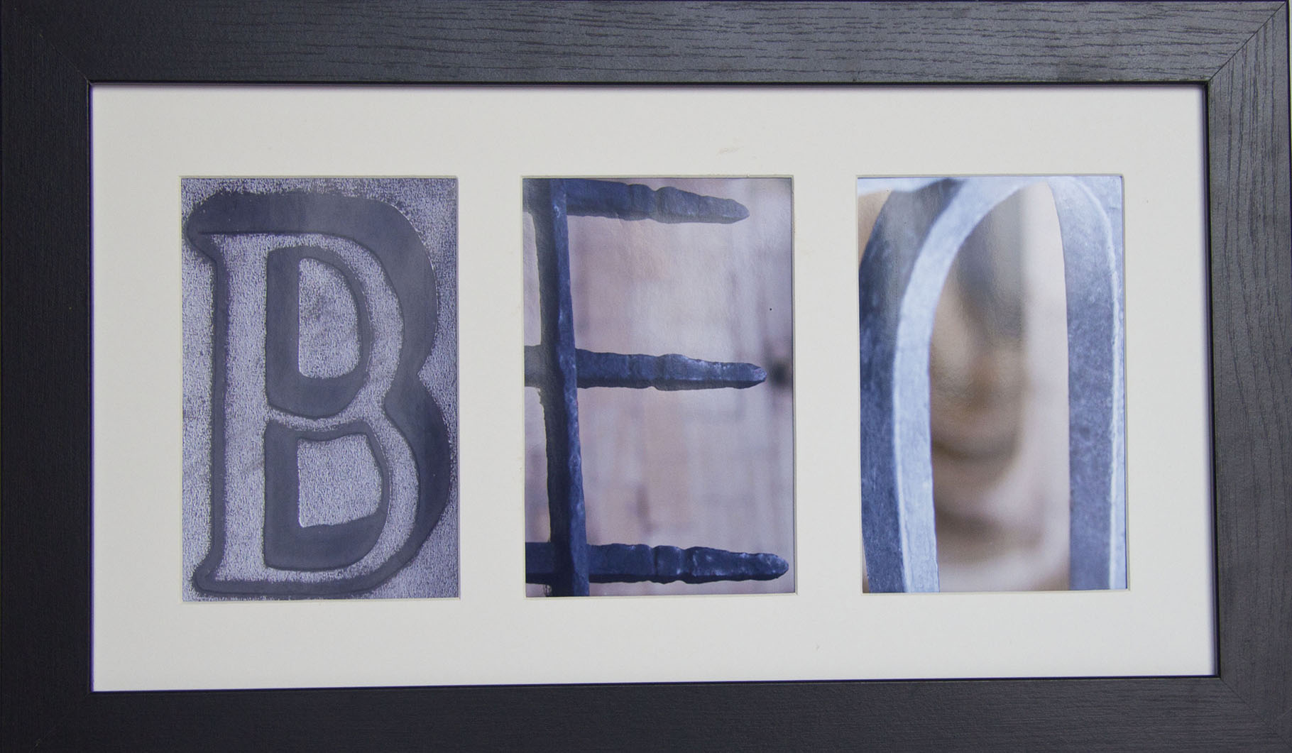 alphabet art www.palletartstudio.co.uk