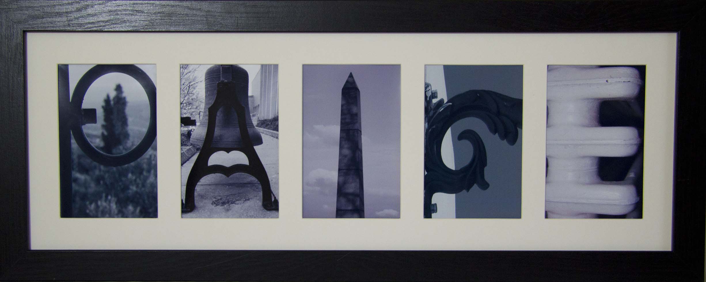 alphabet art www.palletartstudio.co.uk